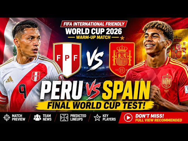 Spanyol vs Peru